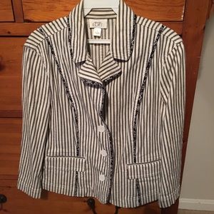 Anne Taylor Loft Blazer Size 8 (3/4 sleeves)